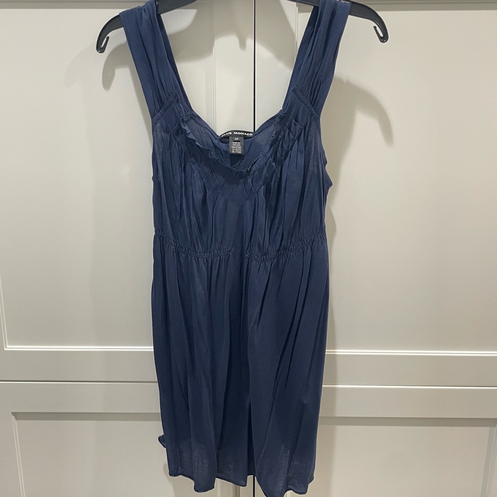 NAVY TANN TOP